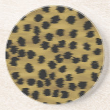 Teste padrão preto e dourado do impressão da chita porta copos
