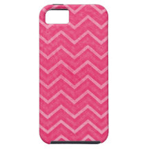 teste padrão retro de Chevron do ziguezague do cas Capa De iPhone 5 Case-Mate