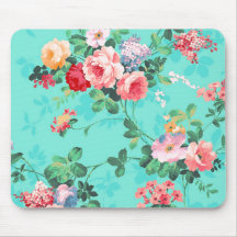 Teste padrão rosa vermelha elegante dos rosas amar mouse pads