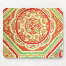 Teste padrão tradicional asiático de matéria têxti mousepad