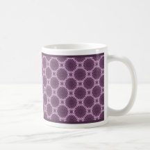 Teste padrão violeta 1 da arte das pétalas - canec