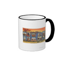 Texas (terra do pioneiro moderno) caneca