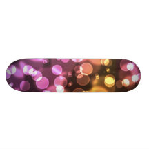 Textura bonita do bokeh skate