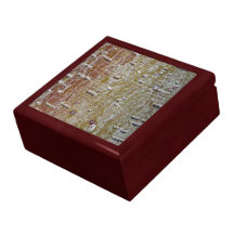 Textura do latido com máscaras diferentes caixa de presente