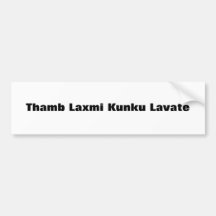Thamb Laxmi Kunku Lavate Adesivos