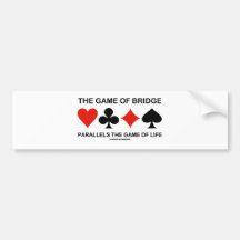 The Game da ponte paraleliza The Game da vida Adesivos