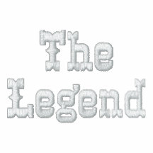 The Legend Sudadera Bordada Con Capucha