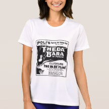 Theda Bara no palco no Washington DC 1920 T-shirt
