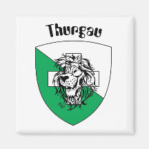 Thurgau Suíça Suisse Svizzera íman Imãs De Refrigerador