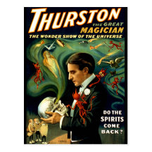 Thurston - os espírito voltam? cartao postal