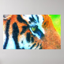 "Tiger" - Alta Definição - Exclusivo. Pôsteres