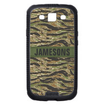 TigerStripe Camo personalizado Galaxy SIII Capa
