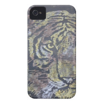 Tigre Capas De iPhone 4 Case-Mate
