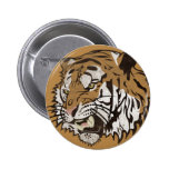 Tigre irritado boton
