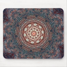 Tijolos acolchoados Mousepad