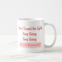 Tira engraçada do ritmo do V-Fib da enfermeira de  Caneca