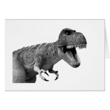 Tiranossauro Rex Cartão