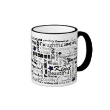 Todas as boas coisas sobre você caneca
