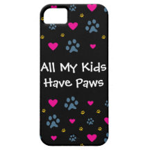 Todas minhas Miúdo-Crianças têm as patas Capas iPhone 5 Case-Mate