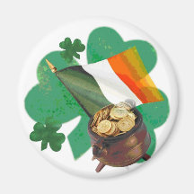 Todo o irlandês! imãs de geladeira