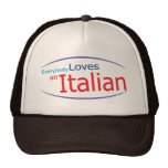 Todos ama um chapéu retro italiano bones