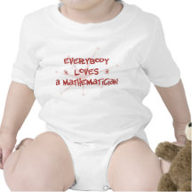 Todos ama um matemático t-shirts