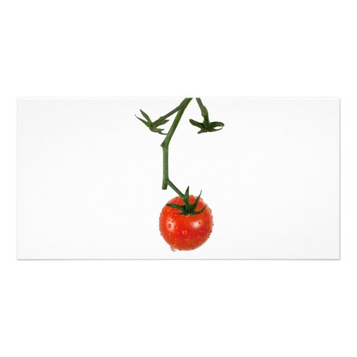 Tomate da videira cartao com fotos personalizado