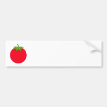 Tomate vermelho adesivo