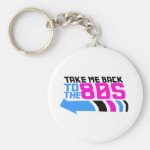 Tome-me de volta ao anos 80 chaveiros