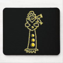 Tons dourados mousepad