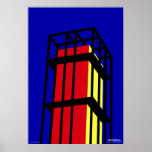 Torre de Arne Jacobsen Impressão