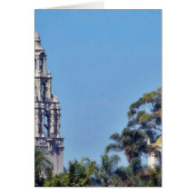 Torre de Califórnia no parque San Diego do balboa Cartões