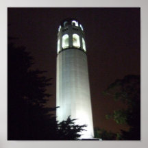 Torre de Coit, San Fransisco, CA Posters