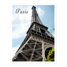 Torre Eiffel Cartao Postal