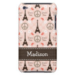 Torre Eiffel de Paris do amor da paz Capas iPod Touch