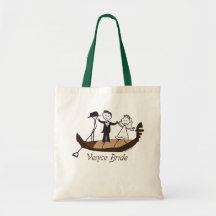 Totebag da noiva de Veneza Italia Bolsa Para Compra