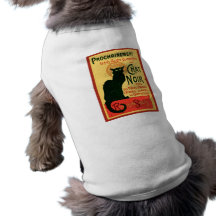 Tournée du Conversa Noir, Theophile Steinlen Camiseta Para Caes