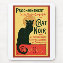 Tournée du Conversa Noir, Theophile Steinlen Mouse Pad