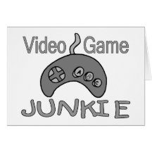 Toxicómano do jogo de vídeo cartao