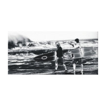 Trabalhos de arte do pulverizador do surf em canva impressão de canvas esticada