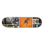 trabalhos de arte skate personalizado