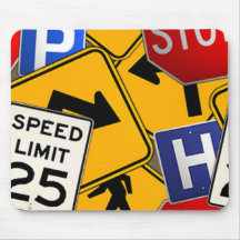 tráfego Mousepad