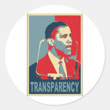 Transparência Adesivos Em Formato Redondos