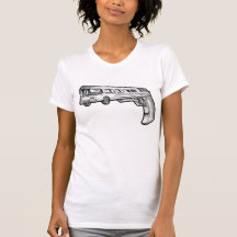 Transporte o T de mulheres brancas destruídas esti Camiseta