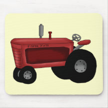 Trator de fazenda mousepad