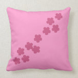 Travesseiro cor-de-rosa das flores almofadas da american mojo