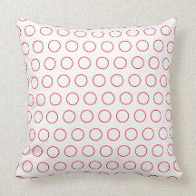 Travesseiro decorativo do design de Polkadots