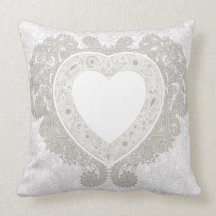 Travesseiro floral do amor