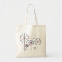 Treescape: Azul e rosa Bolsas Para Compras