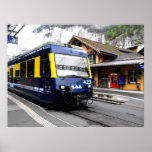 Trem do bahn de Berner Oberland Posters